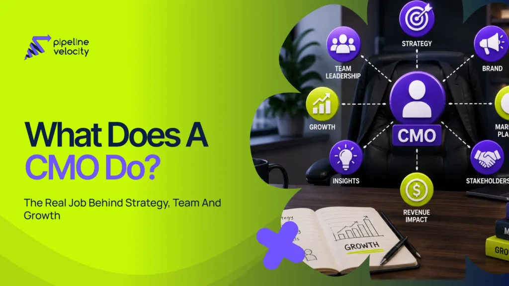 Learn what a CMO does, from strategy and leadership to pipeline growth, sales alignment, and business expansion.