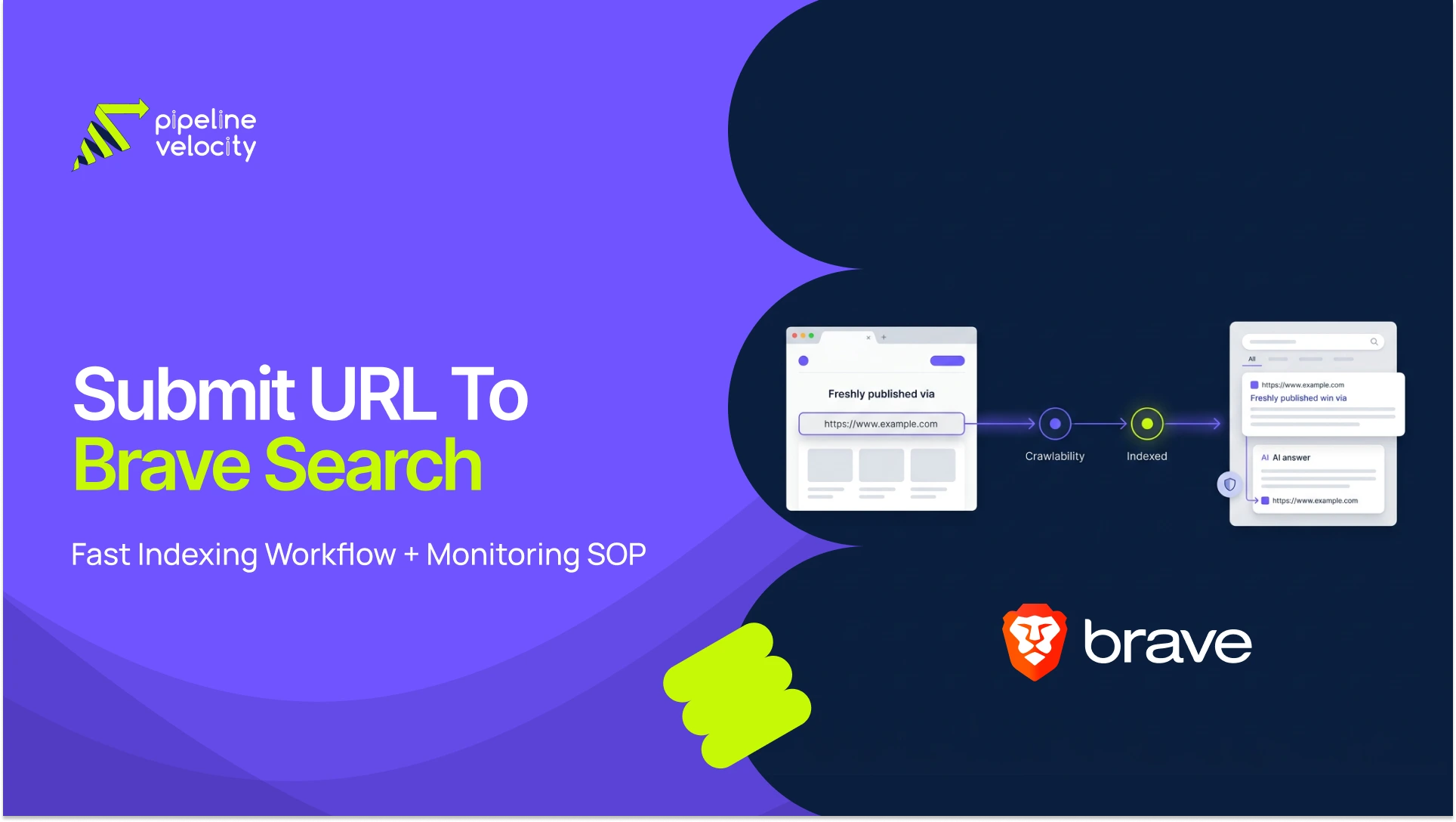 Learn how to submit a URL to Brave Search, prepare pages for indexing, monitor visibility, and build a faster Brave Search indexing workflow.